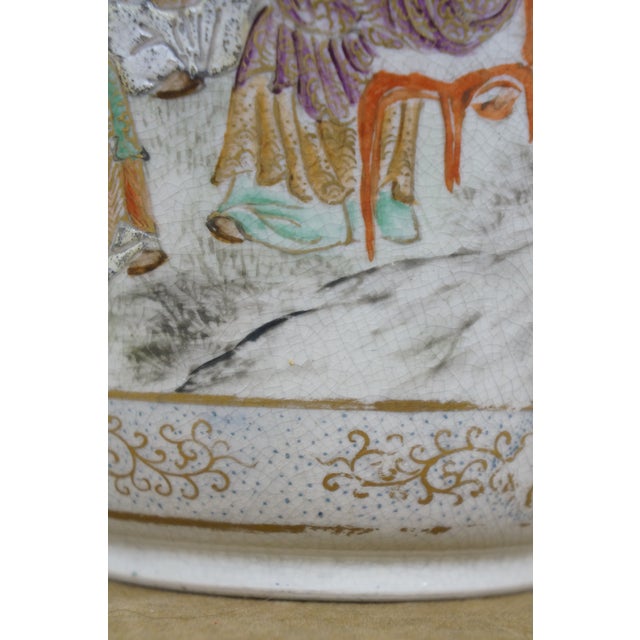 Antique 19th Century Chinese Qianjiang Porcelain Mantel Vase Urn 12" For Sale - Image 16 of 16