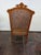 Antique Walnut Gothic Eastlake Parlor Chair Medium Size For Sale - Image 4 of 6