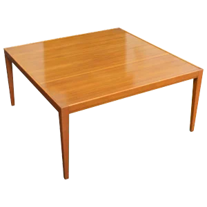 Handsome Square Art Moderne Coffee Table