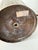 Brown Mid-Century Modern Brass Table Lamp with Panelled Body, 1950 For Sale - Image 8 of 10
