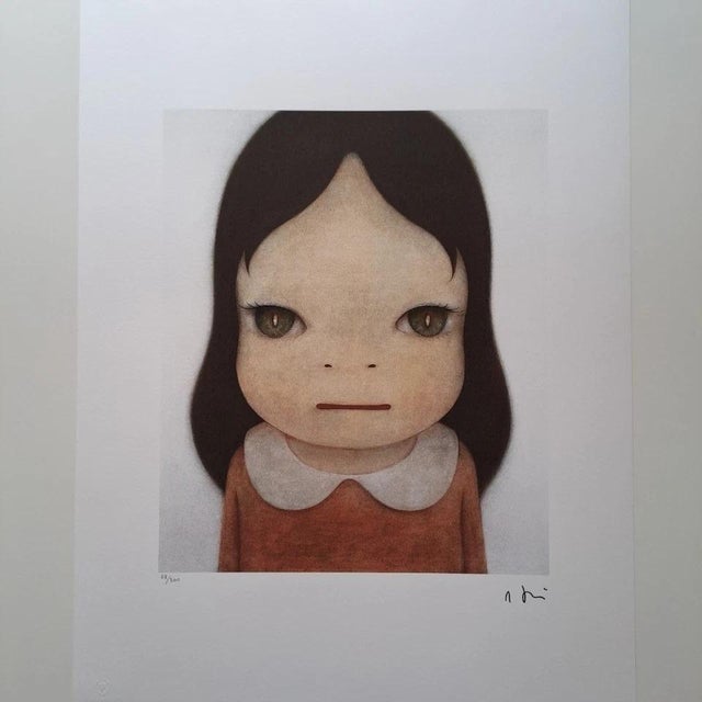 Nara Yoshitomo "Peace of Mind" Limited Edition Lithograph (After) Limited Edition Lithograph of 300 - Numbers signed in...