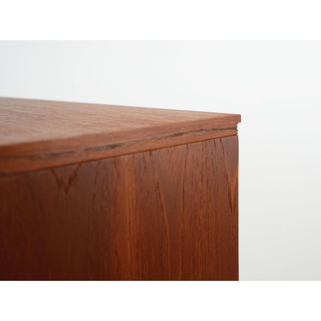 Vintage Danish Teak Bookcase, 1970s For Sale - Image 10 of 11