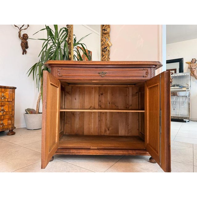 Pfeiferlbarock Buffet in Oak with Granite Top For Sale - Image 3 of 14