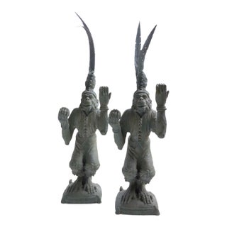 Juggling Monkeys, Pair For Sale