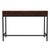 2020s Carl 45" Wood & Metal Writing Desk, Medium Brown For Sale - Image 5 of 7