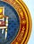 Navy Blue Vintage 1980s Gucci Porcellana Neoclassical Chair Decorative Plate For Sale - Image 8 of 13