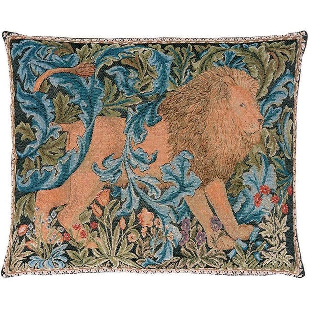 This beautiful tapestry cushion is finely woven by skilled weavers on traditional Jacquard Tapestry looms. The tapestry...