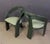 Green Set of 6 Postmodern Green Bent Rattan Dining Chair in the Style of Axel Enthoven For Sale - Image 8 of 13