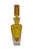 Mid century Italian Murano glass decanter bottle with stopper featuring the Sommerso or submerged technique that shows...