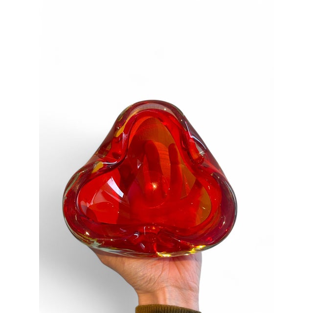 Glass Bowl in Murano Glass by Flavio Poli, 1950s For Sale - Image 7 of 11