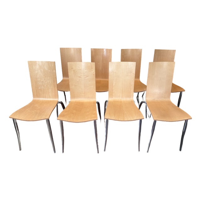 1980s 8 Philippe Starck Olly Tango Chairs For Sale