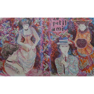 Emilio Grau-Sala, Le Petit Ami, 1960, Original Lithograph For Sale