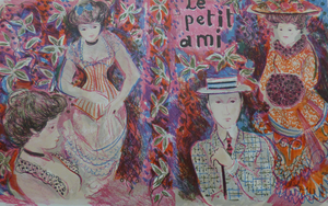 Emilio Grau-Sala, Le Petit Ami, 1960, Original Lithograph
