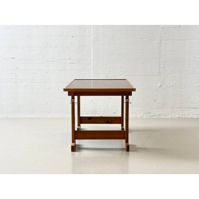 Vintage Height-Adjustable Worktable, 1970s For Sale - Image 9 of 16