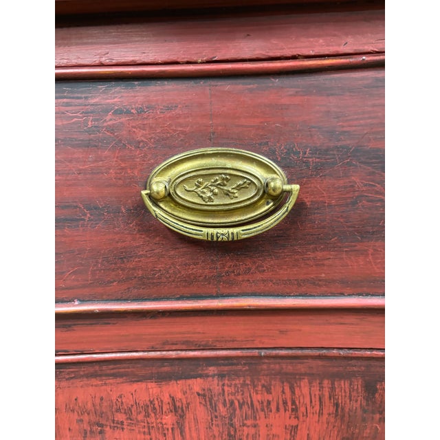 Vintage Federal Hepplewhite Farmhouse Stickley Style Sideboard Buffet Credenza For Sale - Image 13 of 18