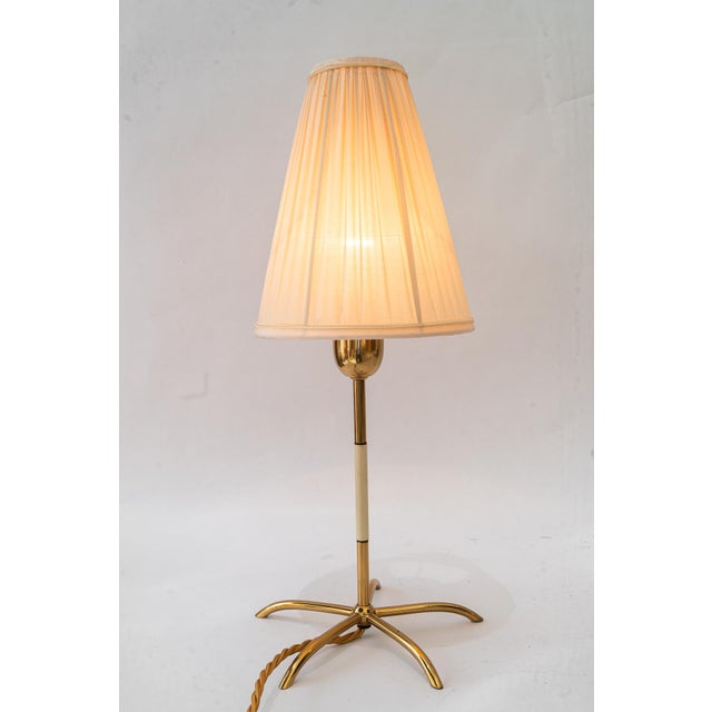 Table Lamp with Fabric Shade by Rupert Nikoll, Vienna, Austria, 1950s For Sale - Image 11 of 18