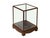Traditional Vintage Glass Transparent Rectangular Shape Cover Display Case For Sale - Image 3 of 8