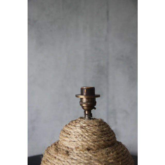 Textile La Corde Table Lamp by Understated Design For Sale - Image 7 of 12