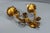 Hollywood Regency Gilt Metal Botanical Two-Light Wall Sconce, 1950s For Sale - Image 12 of 18