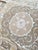 Tan Neutral Tan Uzbekistan Suzani Embroidered Wall Hanging 4' X 4'9'' For Sale - Image 8 of 9