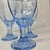 Vintage Periwinkle Ice Goblets- Set of Four For Sale - Image 10 of 18