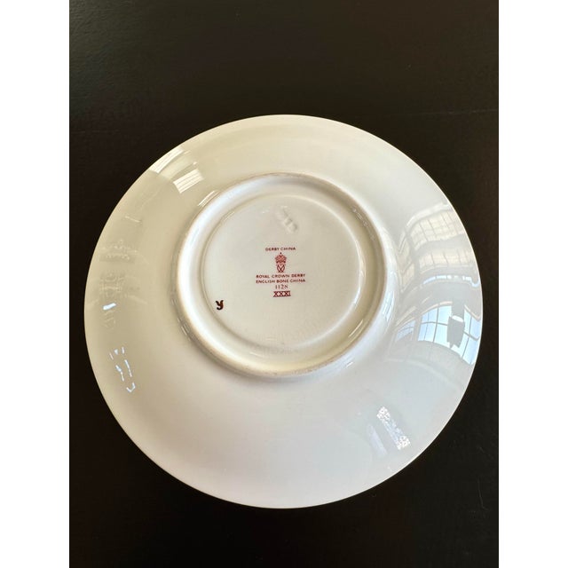 1968 Royal Crown Derby Old Imari Tea Trio ~ Pattern 1128 ~ XXXI - 3pcs For Sale - Image 10 of 12