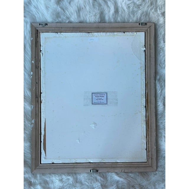 Peter Keil Mid 20th Century Abstract Expressionist Portrait Acrylic Painting by Peter Keil, Framed For Sale - Image 4 of 7