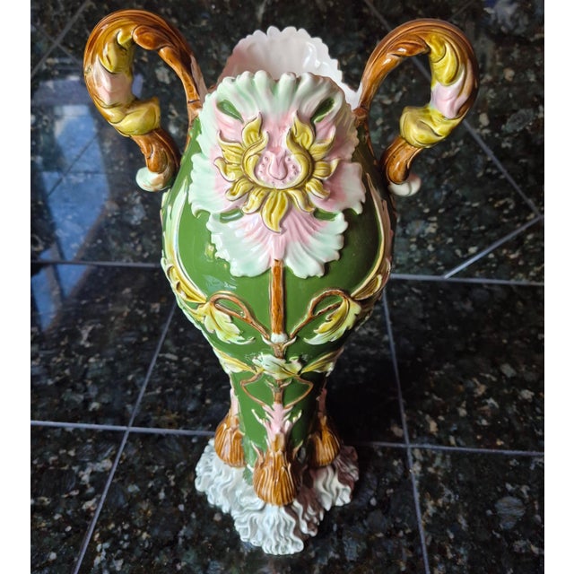 From the living estate of Arizona based brutalist sculpture artist John Gleason, an exquisite mid-century double-handled...