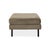 Scandinavia 3-Seater Sofa and Ottoman in Olive Green Upholstery from Bolia, Set of 2 For Sale - Image 16 of 18