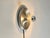 Metal Vintage Round Space Age Pop Art Aluminum Wall Lamp, 1960s For Sale - Image 7 of 14