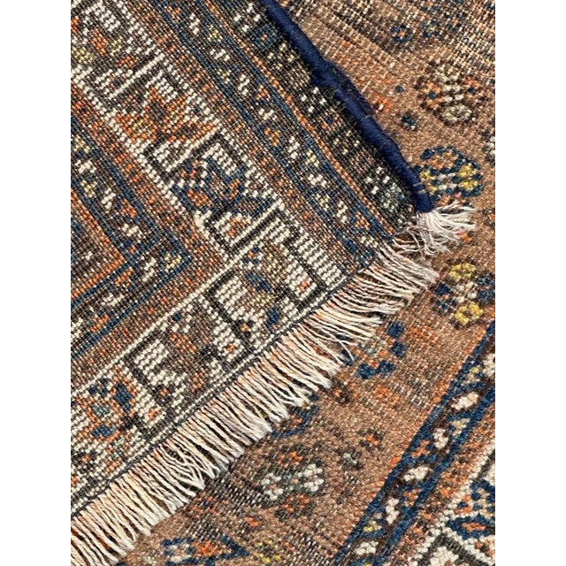 Antique Distressed Shiraz Rug, 1890s For Sale - Image 18 of 18