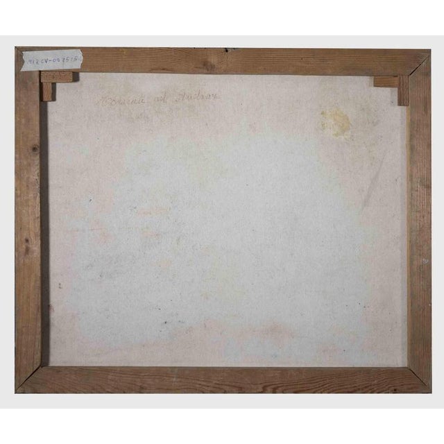 Contemporary Giorgio Zanini, Landscape, 1973, Oil Painting on Canvas For Sale - Image 3 of 4