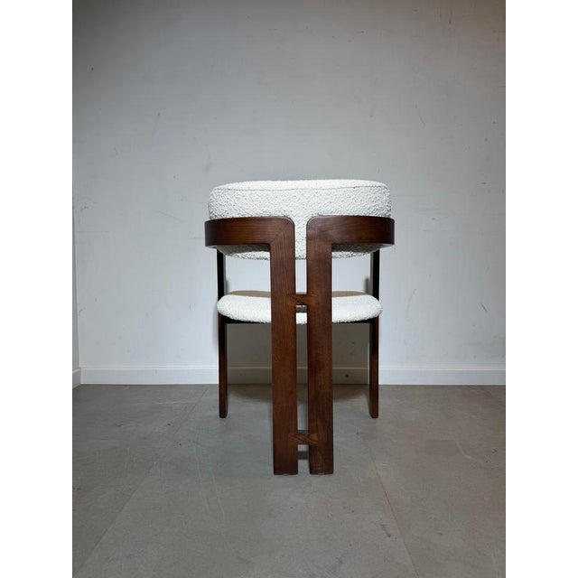 White Noma Chair in Walnut For Sale - Image 8 of 9