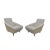 Set of Wool Armchairs in the style of Gio Ponti For Sale - Image 9 of 9
