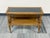 1960s French Louis XVI Style Small Two-Tier Table With Glass Top For Sale - Image 5 of 9