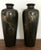 Pair of Japanese Bronze Vase with Metal Inlays by Mitsufune For Sale - Image 12 of 12