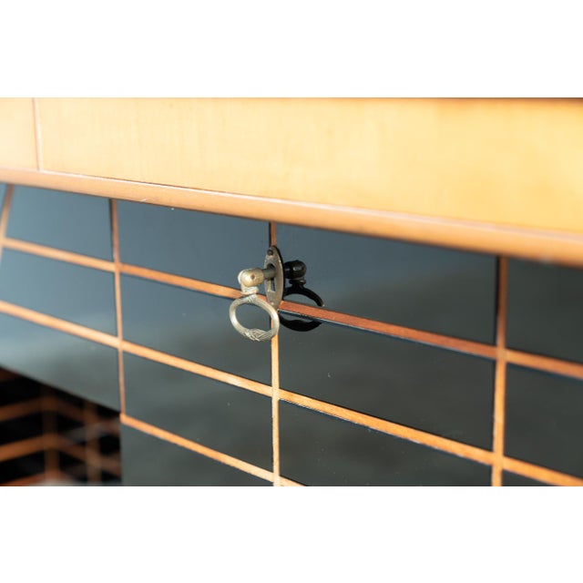 Credenza with Mirror by Luigi Brusotti, 1940s For Sale - Image 16 of 18