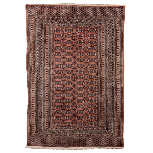Bukhara Rug in Cotton & Wool Thin Knot For Sale - Image 12 of 12