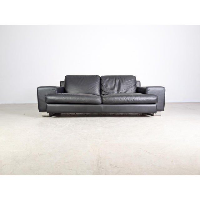 One of two beautiful vintage two-seater sofas from the premium French manufacturer Roche Bobois. These sofas date back to...