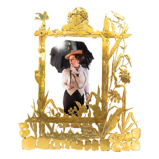 Jugendstil Picture Frame with Glass, 1908 For Sale