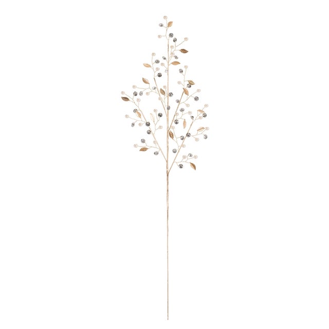 Add refined shimmer and graceful detail to your holiday décor with this Elegant Decorative Pearl Spray set. Designed with...