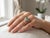 Metal Natural Emerald 0.79cts & Diamond 0.93cts Ring in 18k Gold For Sale - Image 7 of 8