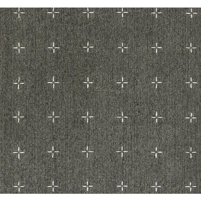 Charcoal Momeni Oliver Charcoal Hand Loomed Area Rug 5' X 8' For Sale - Image 8 of 9