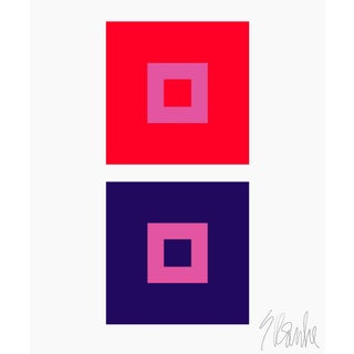 Dynamic Color Change No. 1 Fine Art Print 25" X 30" by Liz Roache For Sale