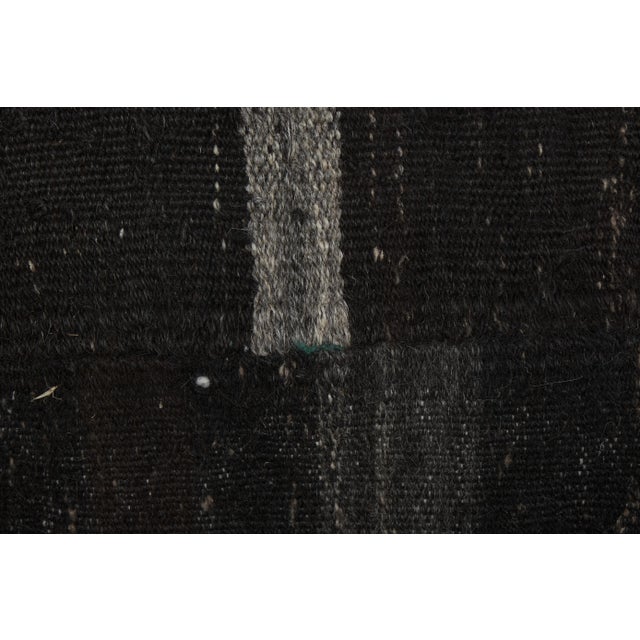 Textile Oversize Bohemian Goat Hair Kilim Rug For Sale - Image 7 of 13