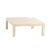 A Large Parchment Covered Coffee or End Table in the Manner of Samuel Marx. For Sale