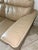Natuzzi Editions Mocha Colored Leather Sofa For Sale - Image 9 of 11
