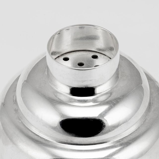 20th Century Art Deco Silver-Plated Cocktail Shaker, France, 1950s For Sale - Image 4 of 8