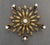 Spanish Ceiling Lamp with Gilded Iron and Floral Motif, 1950s For Sale - Image 9 of 9