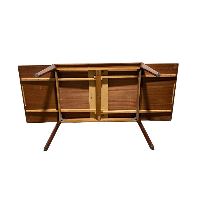 Vintage Vejle Stole & Mobelfabrik Danish Teak Mid Century Modern Draw Leaf Dining Table For Sale - Image 17 of 18